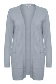 Вязаный кардиган b.young NONINA, серый