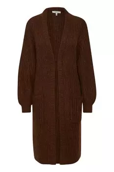 Вязаный кардиган B.Young Oksana, коричневый