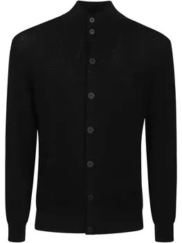 Вязаный кардиган Ballantyne, черный