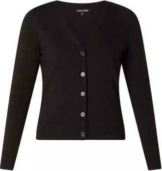 Вязаный кардиган Base Level, черный