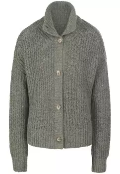 Вязаный кардиган Basler, зеленый