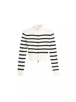 Вязаный кардиган Bershka, экрю