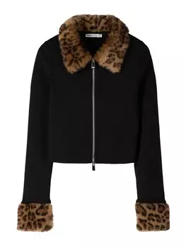 Вязаный кардиган Bershka, черный