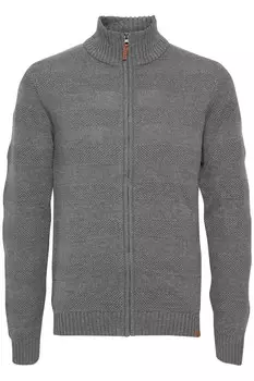 Вязаный кардиган BLEND Galmaro, серый
