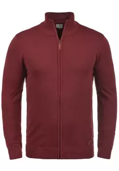 Вязаный кардиган BLEND Norman, красный