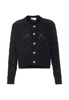 Вязаный кардиган Blonda, черный