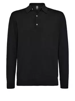 Вязаный кардиган Boggi Milano, черный