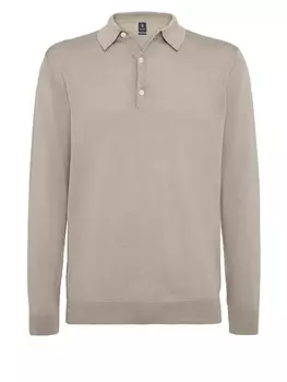 Вязаный кардиган Boggi Milano Knit Cardigan, песочный