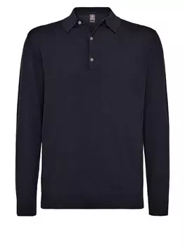 Вязаный кардиган Boggi Milano Knit Cardigan, темно-синий