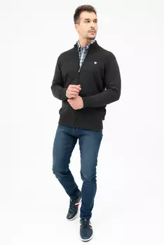 Вязаный кардиган Budmil, серый