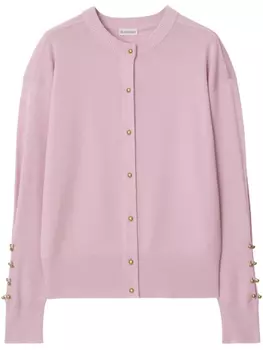 Вязаный кардиган Burberry, розовый