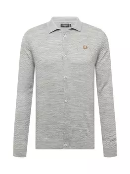 Вязаный кардиган BURTON MENSWEAR LONDON, пестрый серый