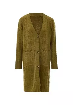 Вязаный кардиган CAILYN, оливковый