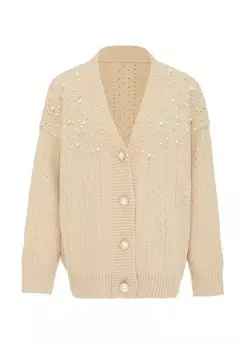 Вязаный кардиган caissa, бежевый