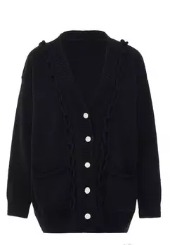 Вязаный кардиган caissa, черный