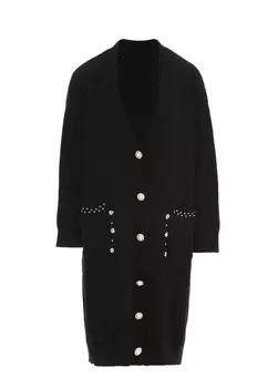 Вязаный кардиган caissa, черный