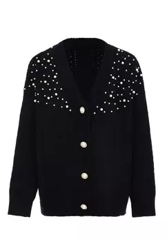Вязаный кардиган caissa, черный