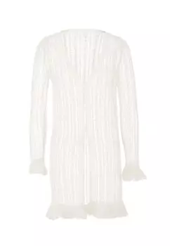 Вязаный кардиган caissa Knit Cardigan, белый