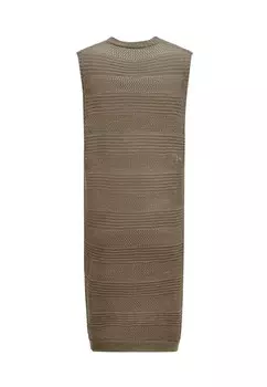 Вязаный кардиган caissa Knitted Vest, серо-коричневый