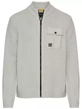 Вязаный кардиган CAMEL ACTIVE, серый