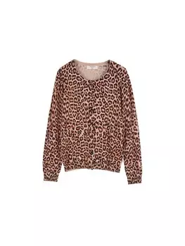 Вязаный кардиган Camomilla Italia Clio, коричневый