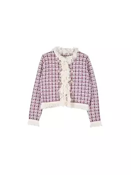 Вязаный кардиган Camomilla Italia COMO, цвет Blackberry