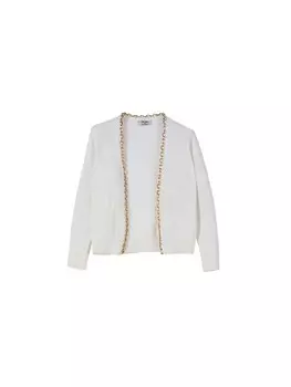 Вязаный кардиган Camomilla Italia CRIMEA, белый