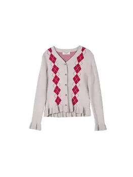 Вязаный кардиган Camomilla Italia, серый