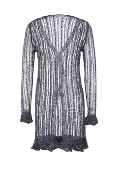 Вязаный кардиган caneva Knit Cardigan, морской синий