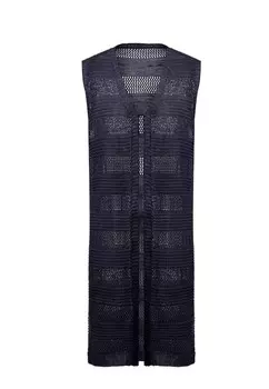 Вязаный кардиган caneva Knitted Vest, морской синий