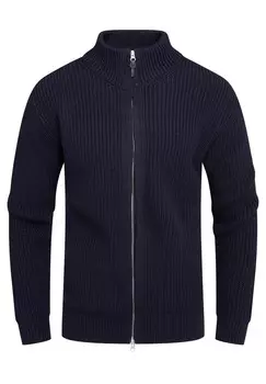 Вязаный кардиган CARISMA Knit Cardigan CONNA, темно-синий