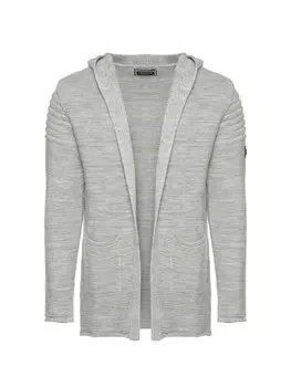 Вязаный кардиган CARISMA Knit Cardigan, пятнистый серый