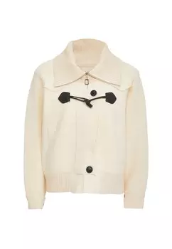 Вязаный кардиган CARNEA, белый