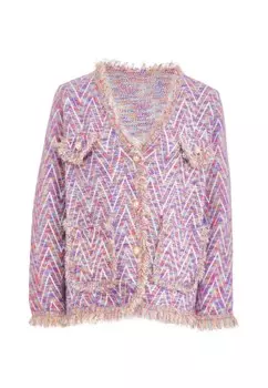 Вязаный кардиган Carnea, разноцветный