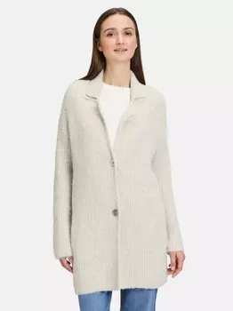 Вязаный кардиган Cartoon, бежевый