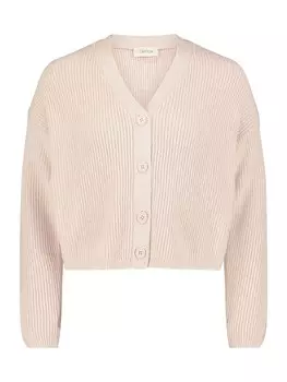 Вязаный кардиган Cartoon, бежевый