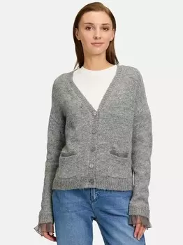 Вязаный кардиган Cartoon, серый