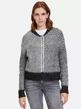 Вязаный кардиган Cartoon, серый