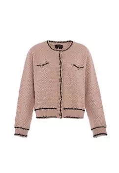 Вязаный кардиган caspio, бежевый