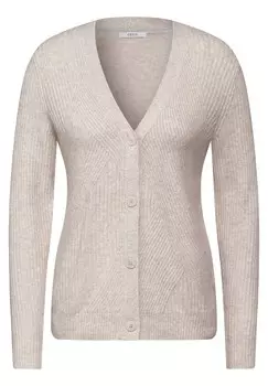 Вязаный кардиган CECIL, бежевый