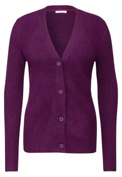 Вязаный кардиган CECIL, цвет Berry