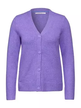 Вязаный кардиган CECIL, фиолетовый