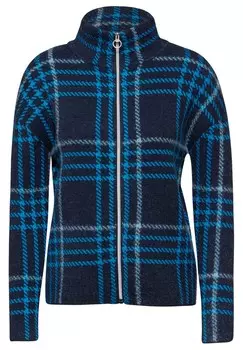Вязаный кардиган CECIL Knit Cardigan, синий