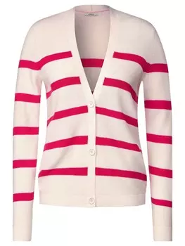 Вязаный кардиган CECIL Knit Cardigan, светло-бежевый