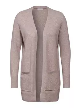 Вязаный кардиган CECIL, пятнистый бежевый