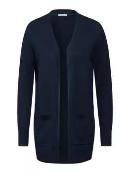 Вязаный кардиган CECIL, темно-синий