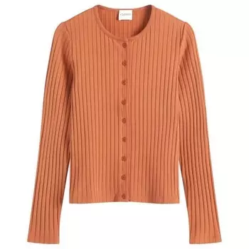 Вязаный кардиган Closed, коричневый