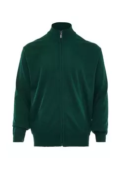 Вязаный кардиган Colina, темно-зеленый