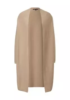 Вязаный кардиган Comma, бежевый