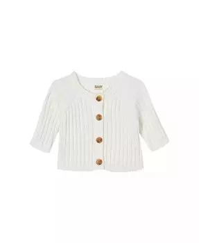 Вязаный кардиган COTTON ON, белый
